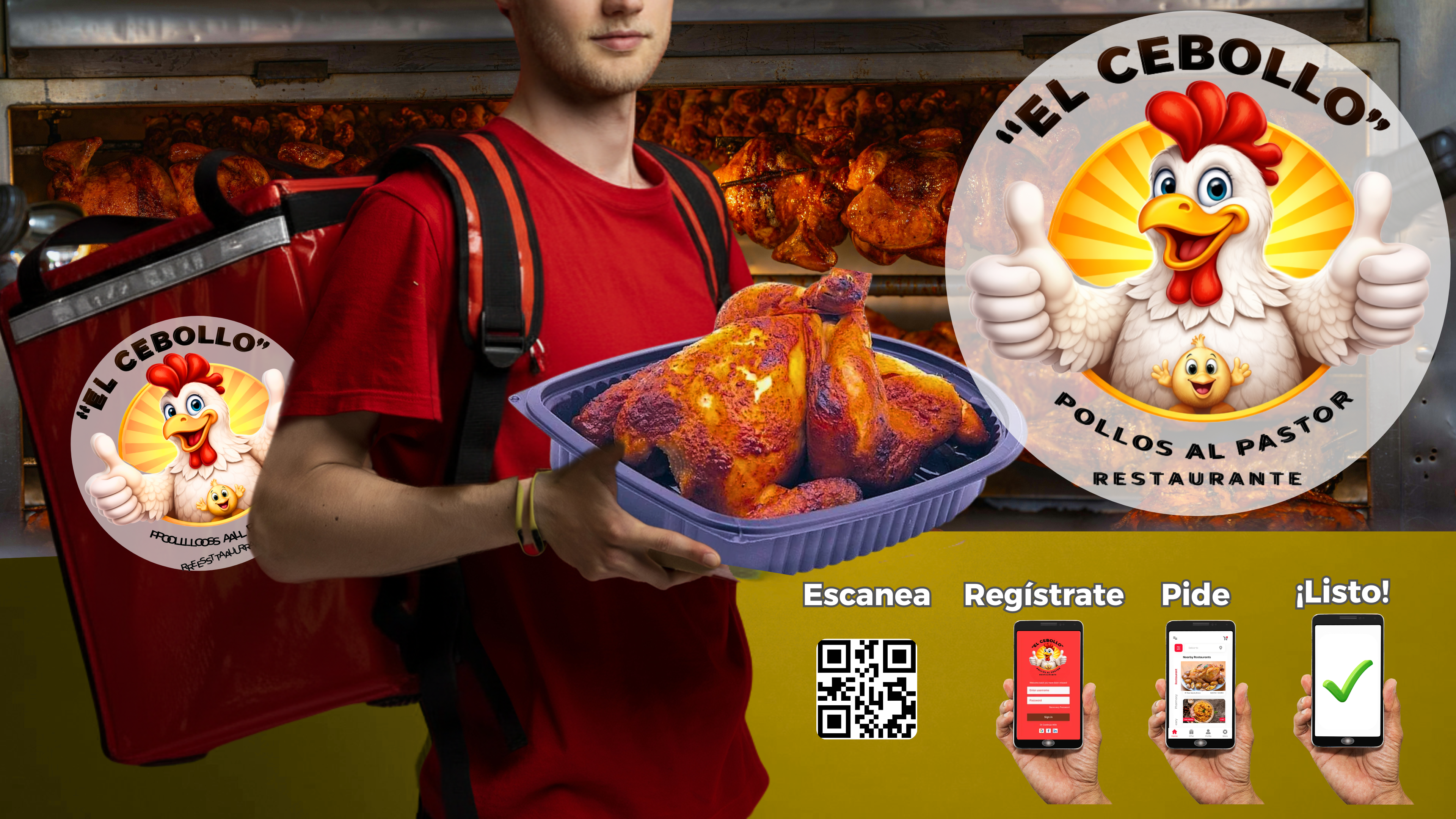Especialidades Pollos El Cebollo